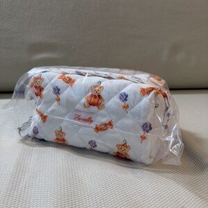 Halloween Quilted Make UP Pouch NWT